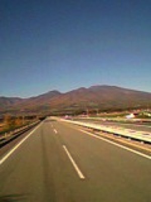 自慢59　紅葉の浅間山　baritone-soliste