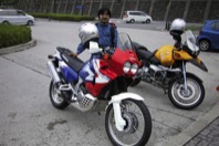 自慢30　HONDA XRV750 Africa Twin 2002年型　INE